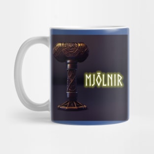 Mighty Mjolnir Thor Hammer Norse Mug